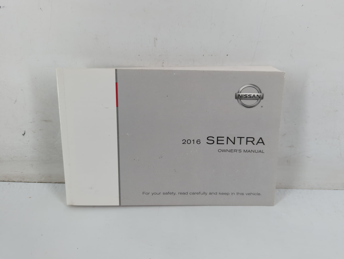 2016 Nissan Sentra Owners Manual Book Guide P/N:OM16EM 0B17U0 OEM Used Auto Parts - Oemusedautoparts1.com