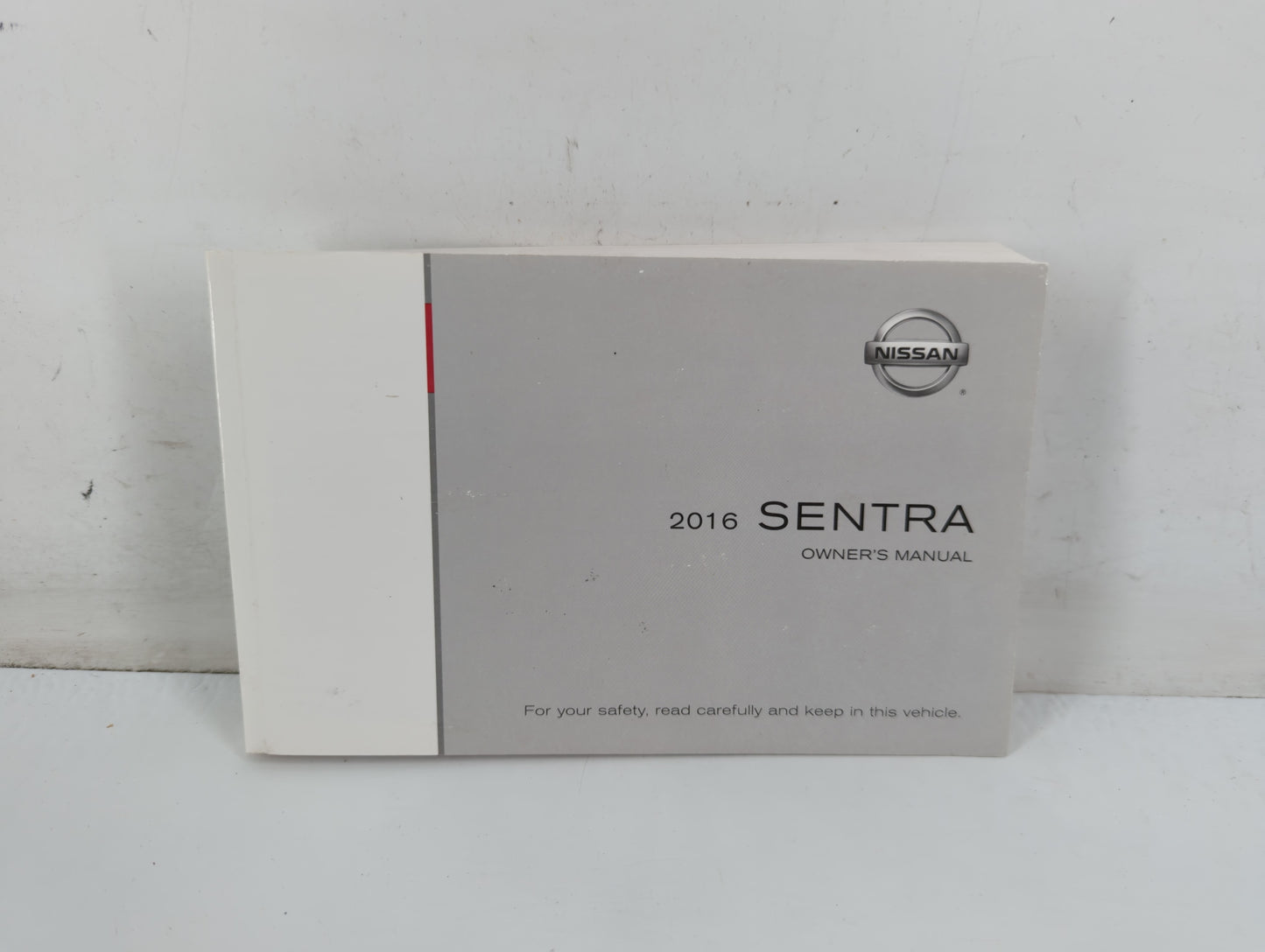 2016 Nissan Sentra Owners Manual Book Guide P/N:OM16EM 0B17U0 OEM Used Auto Parts - Oemusedautoparts1.com