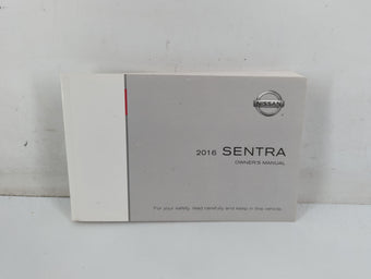compare product 2016 Nissan Sentra Owners Manual Book Guide P/N:OM16EM 0B17U0 OEM Used Auto Parts