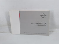 2016 Nissan Sentra Owners Manual Book Guide P/N:OM16M OB17U1 OEM Used Auto Parts - Oemusedautoparts1.com