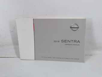 compare product 2016 Nissan Sentra Owners Manual Book Guide P/N:OM16M OB17U1 OEM Used Auto Parts