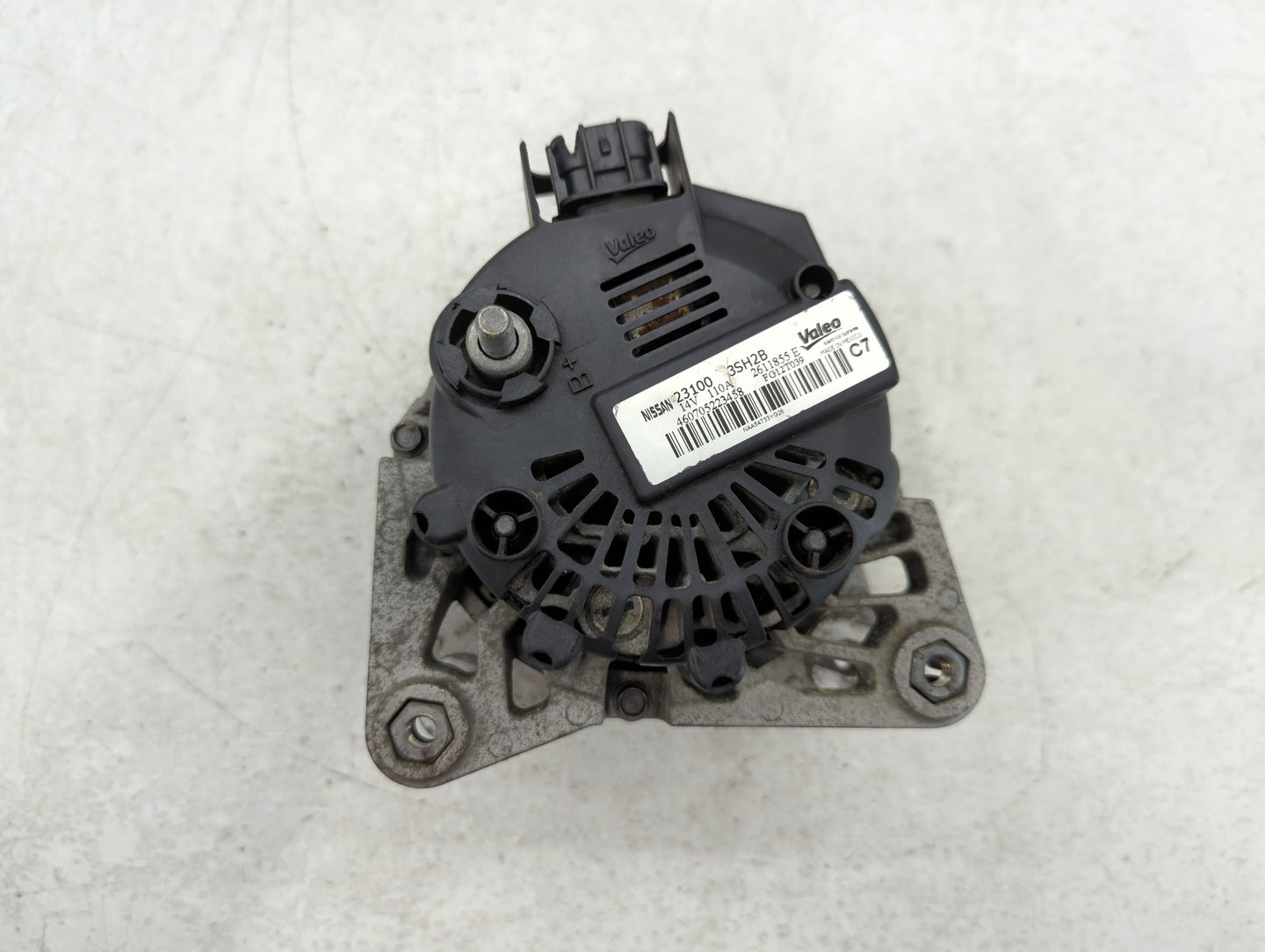 2013-2019 Nissan Sentra Alternator Replacement Generator Charging Assembly Engine OEM P/N:23100-3SH2B Fits OEM Used Auto Par