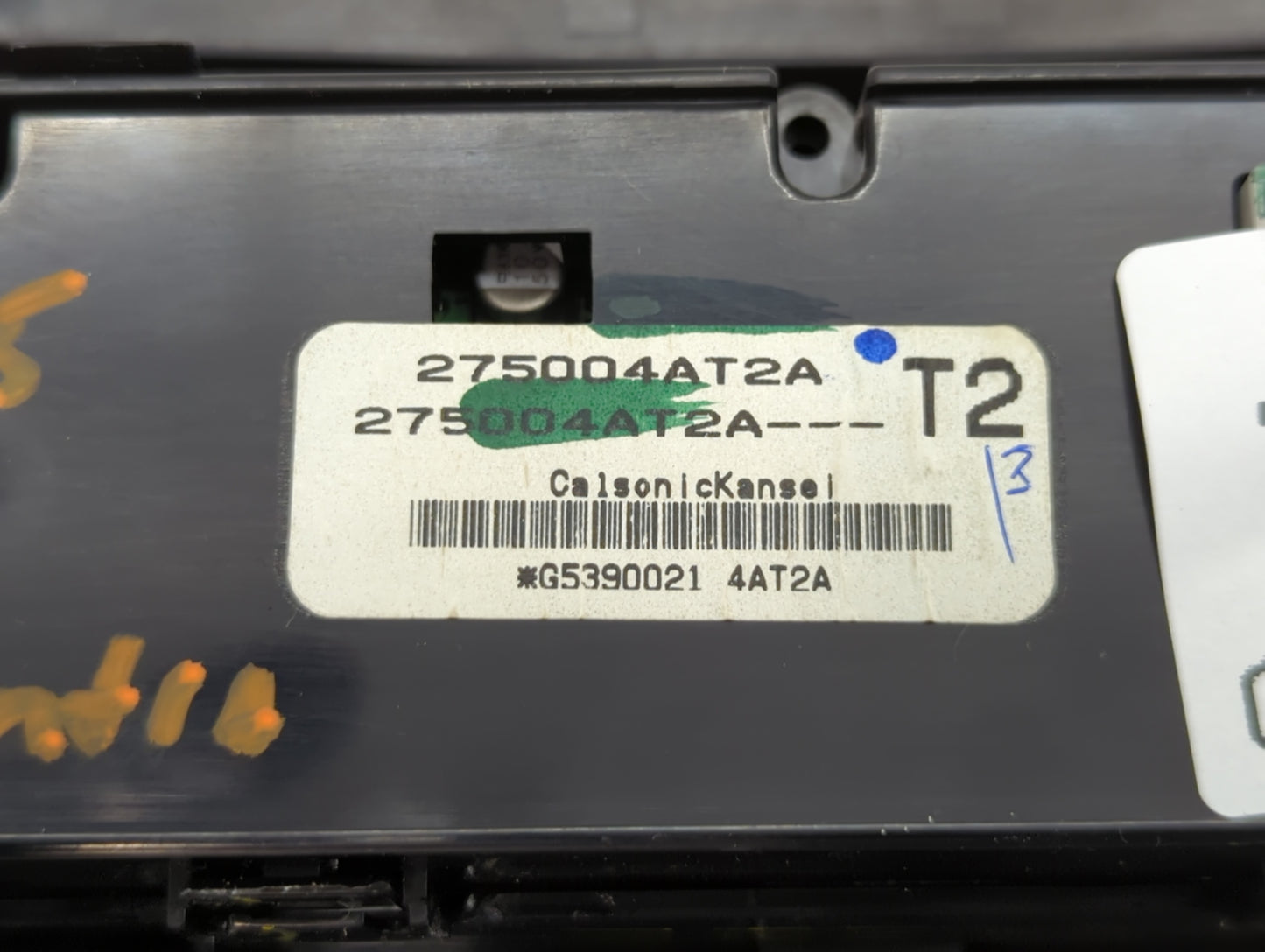 2015-2017 Nissan Sentra Climate Control Module Temperature AC/Heater Replacement P/N:275004AT2A Fits Fits 2015 2016 2017 OEM
