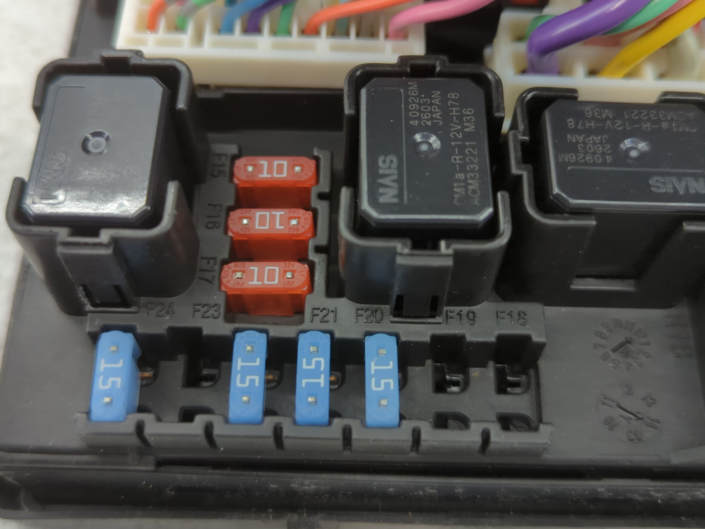 2013-2019 Nissan Sentra Fusebox Fuse Box Panel Relay Module P/N:8191028974 Fits Fits 2013 2014 2015 2016 2017 2018 2019 OEM 