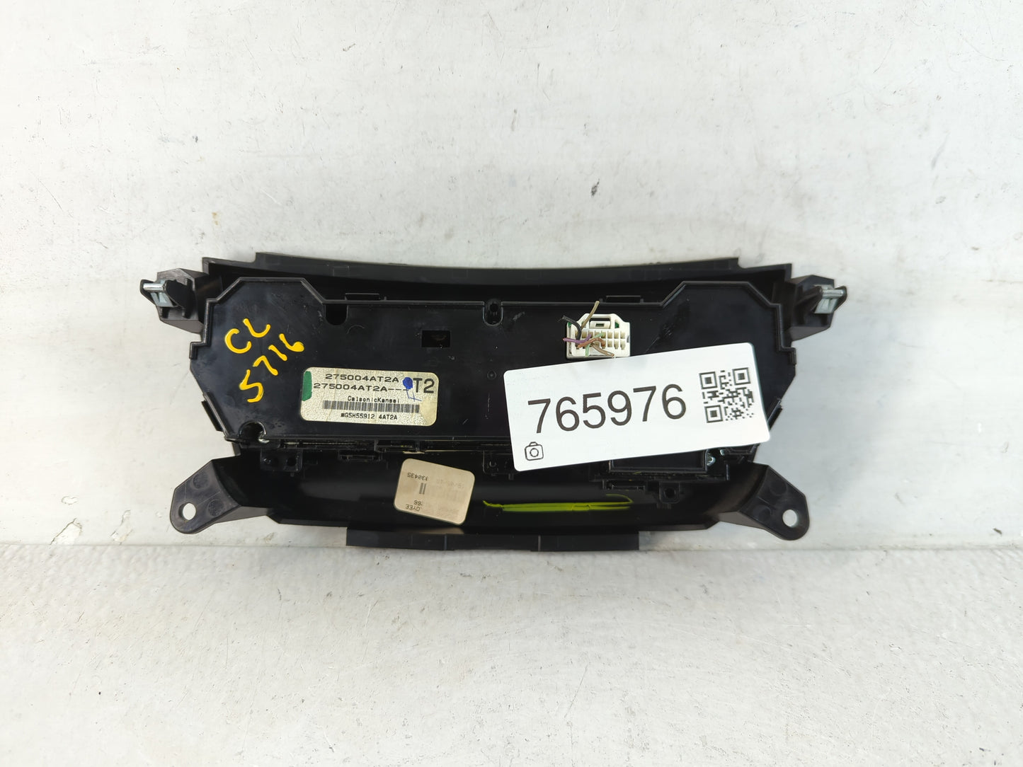 2015-2017 Nissan Sentra Climate Control Module Temperature AC/Heater Replacement P/N:275004AT2A Fits Fits 2015 2016 2017 OEM