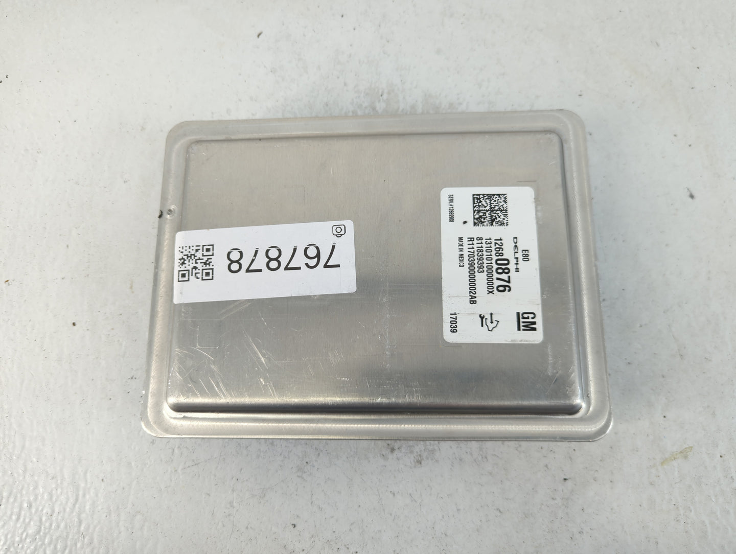 2016-2017 Nissan Sentra PCM Engine Control Computer ECU ECM PCU OEM P/N:12680876 Fits Fits 2016 2017 OEM Used Auto Parts - O