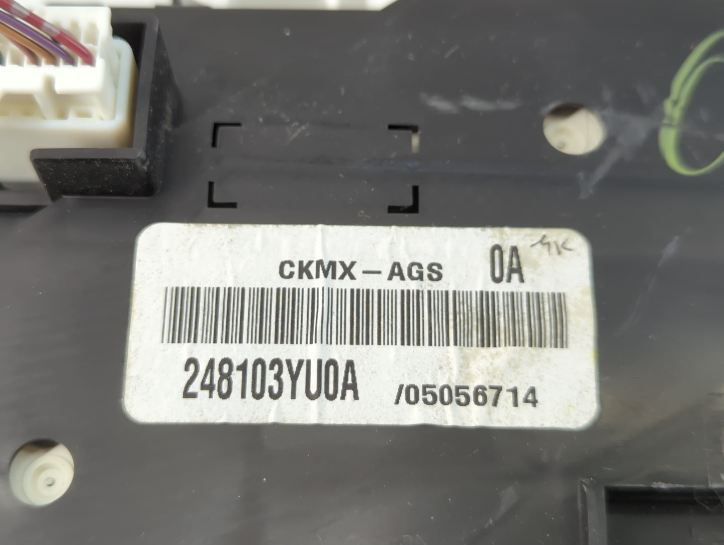 2016 Nissan Sentra Instrument Cluster Speedometer Gauges P/N:CKMX-AGS 248103YU0A Fits OEM Used Auto Parts - Oemusedautoparts