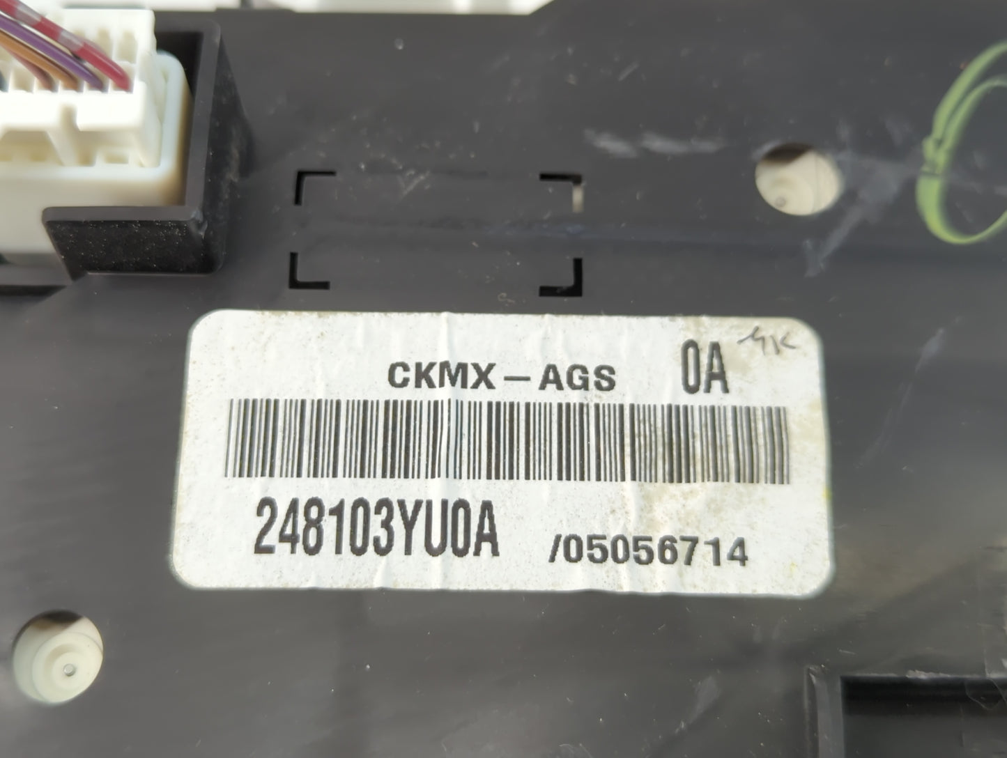 2016 Nissan Sentra Instrument Cluster Speedometer Gauges P/N:CKMX-AGS 248103YU0A Fits OEM Used Auto Parts - Oemusedautoparts