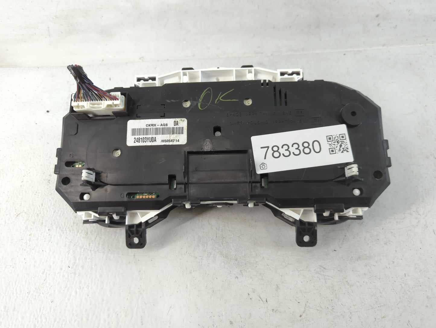 2016 Nissan Sentra Instrument Cluster Speedometer Gauges P/N:CKMX-AGS 248103YU0A Fits OEM Used Auto Parts - Oemusedautoparts