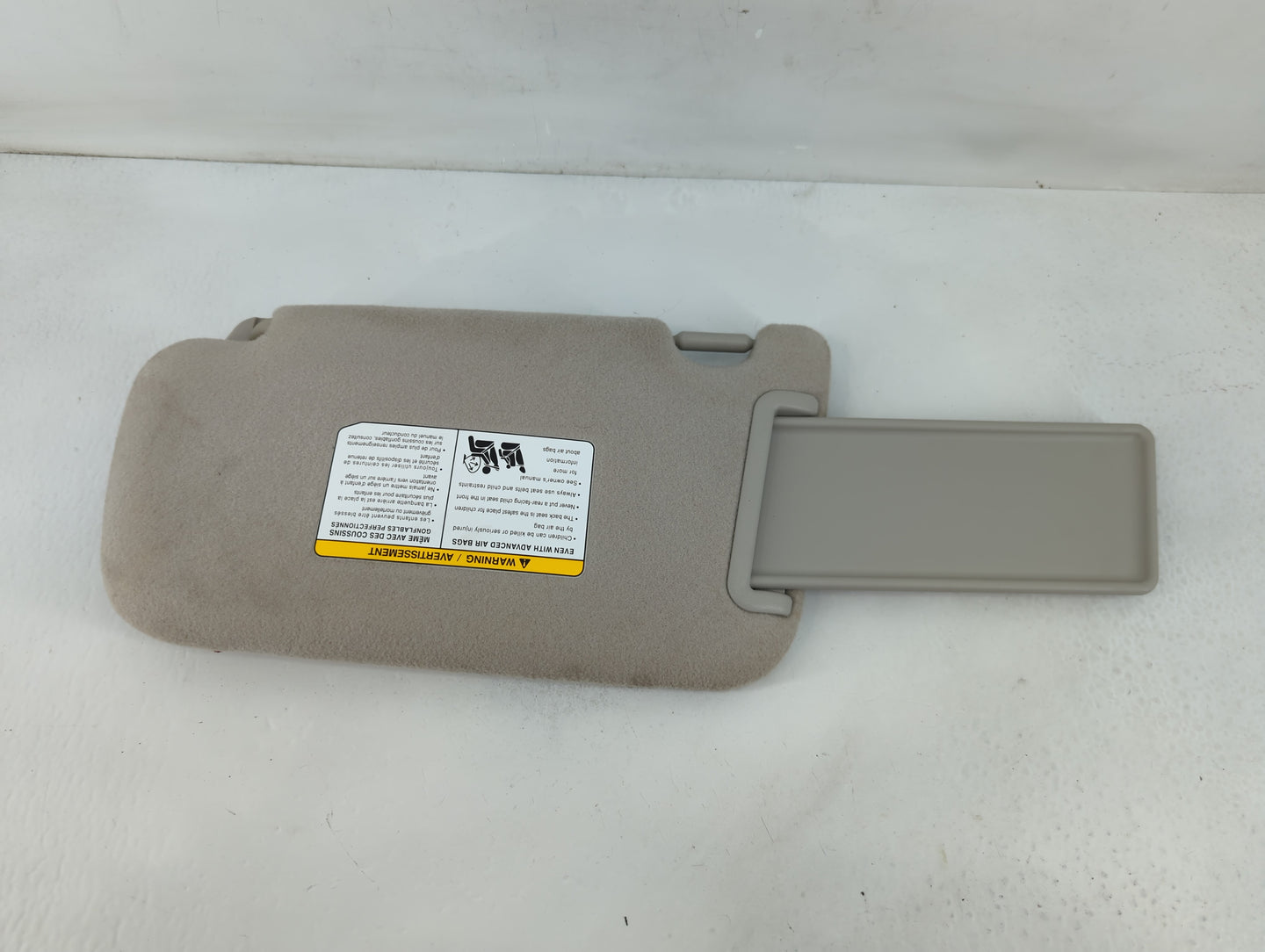 2013-2019 Nissan Sentra Sun Visor Shade Replacement Passenger Right Mirror Fits Fits 2012 2013 2014 2015 2016 2017 2018 2019