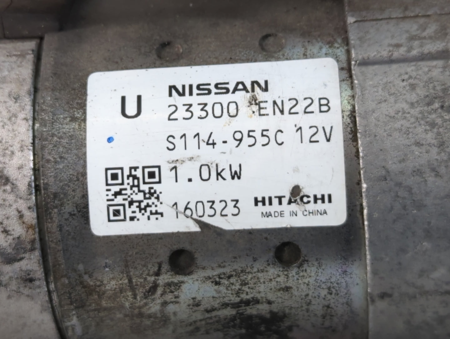 2013-2019 Nissan Sentra Car Starter Motor Solenoid OEM P/N:23300 EN22B Fits Fits 2013 2014 2015 2016 2017 2018 2019 2020 OEM