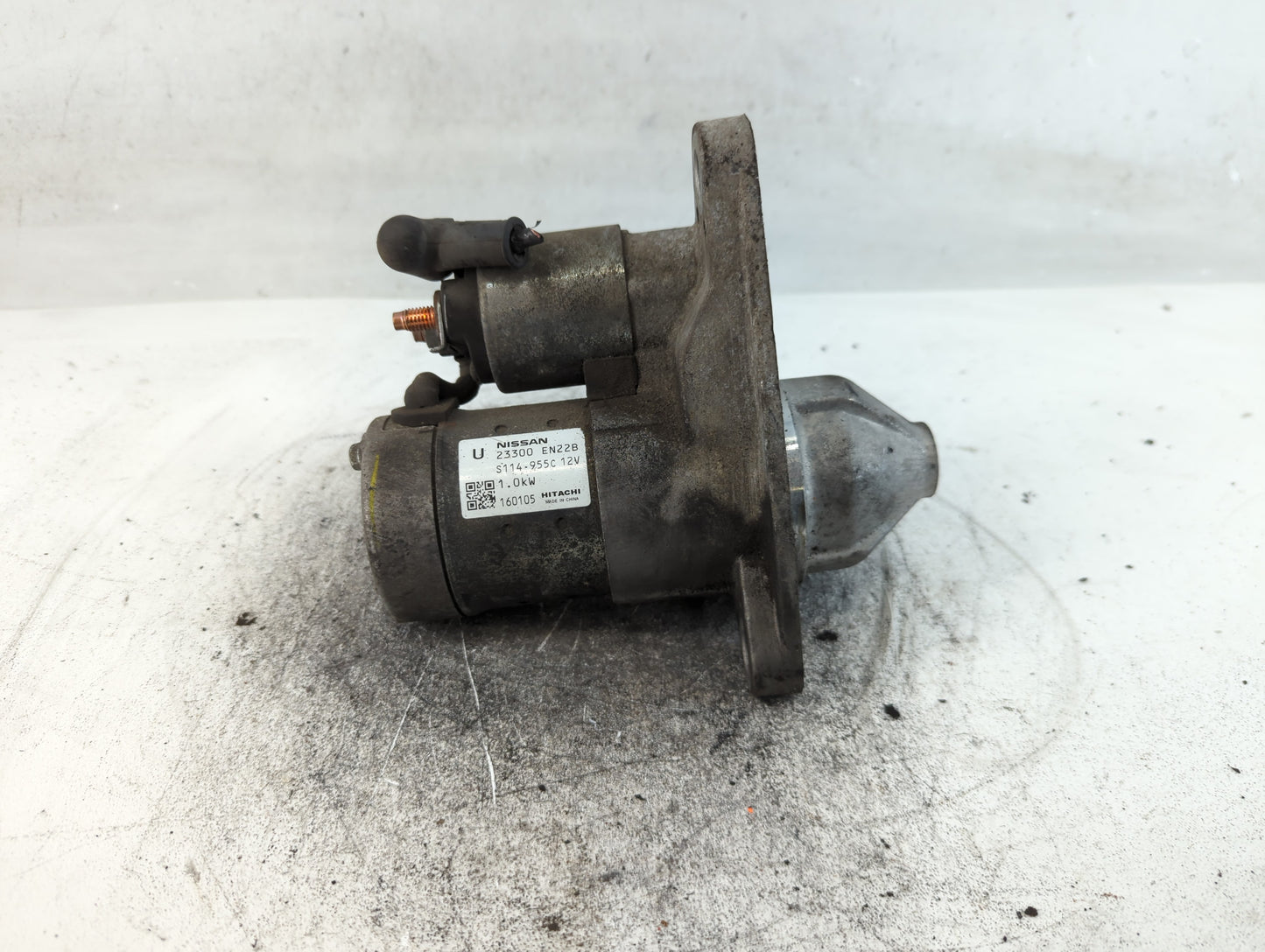 2013-2019 Nissan Sentra Car Starter Motor Solenoid OEM P/N:23300 EN22B Fits Fits 2013 2014 2015 2016 2017 2018 2019 2020 OEM