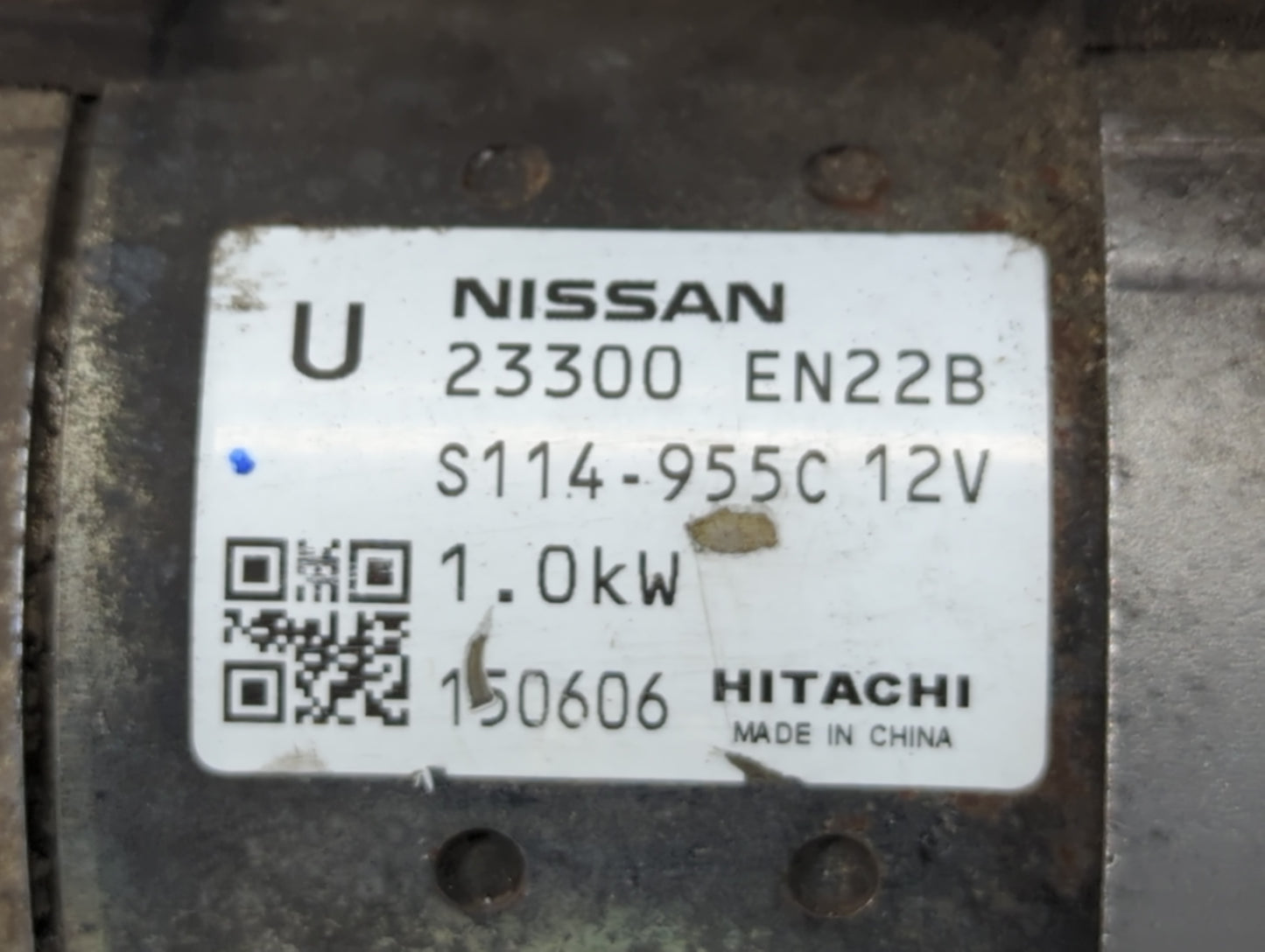 2013-2019 Nissan Sentra Car Starter Motor Solenoid OEM P/N:23300 EN22B Fits Fits 2013 2014 2015 2016 2017 2018 2019 2020 OEM