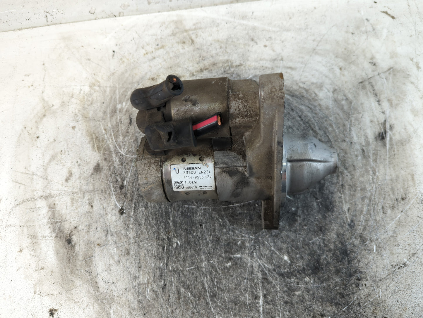 2013-2019 Nissan Sentra Car Starter Motor Solenoid OEM P/N:23300 EN22C Fits Fits 2013 2014 2015 2016 2017 2018 2019 2020 OEM