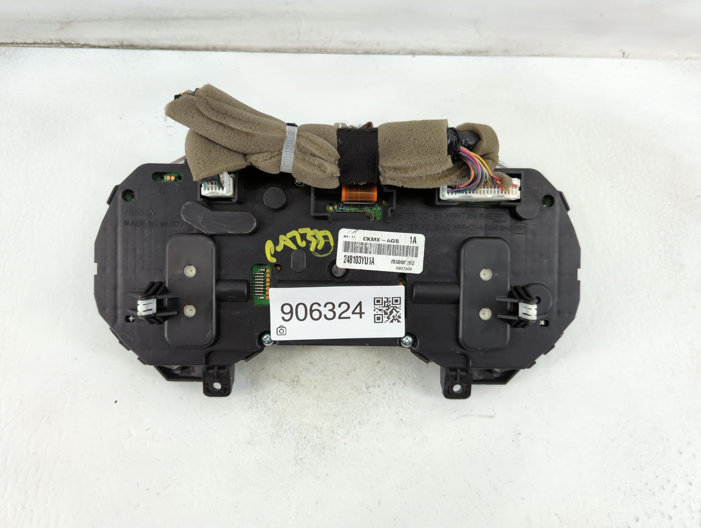 2016 Nissan Sentra Instrument Cluster Speedometer Gauges P/N:248103YU1A CKMX-AGS, 248103YU0D Fits OEM Used Auto Parts - Oemu