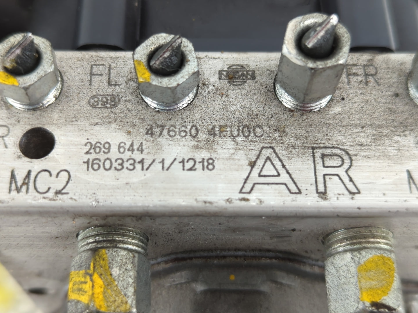 2016-2019 Nissan Sentra ABS Pump Control Module Replacement P/N:47660 4FU0C 269 644 Fits Fits 2016 2017 2018 2019 OEM Used A