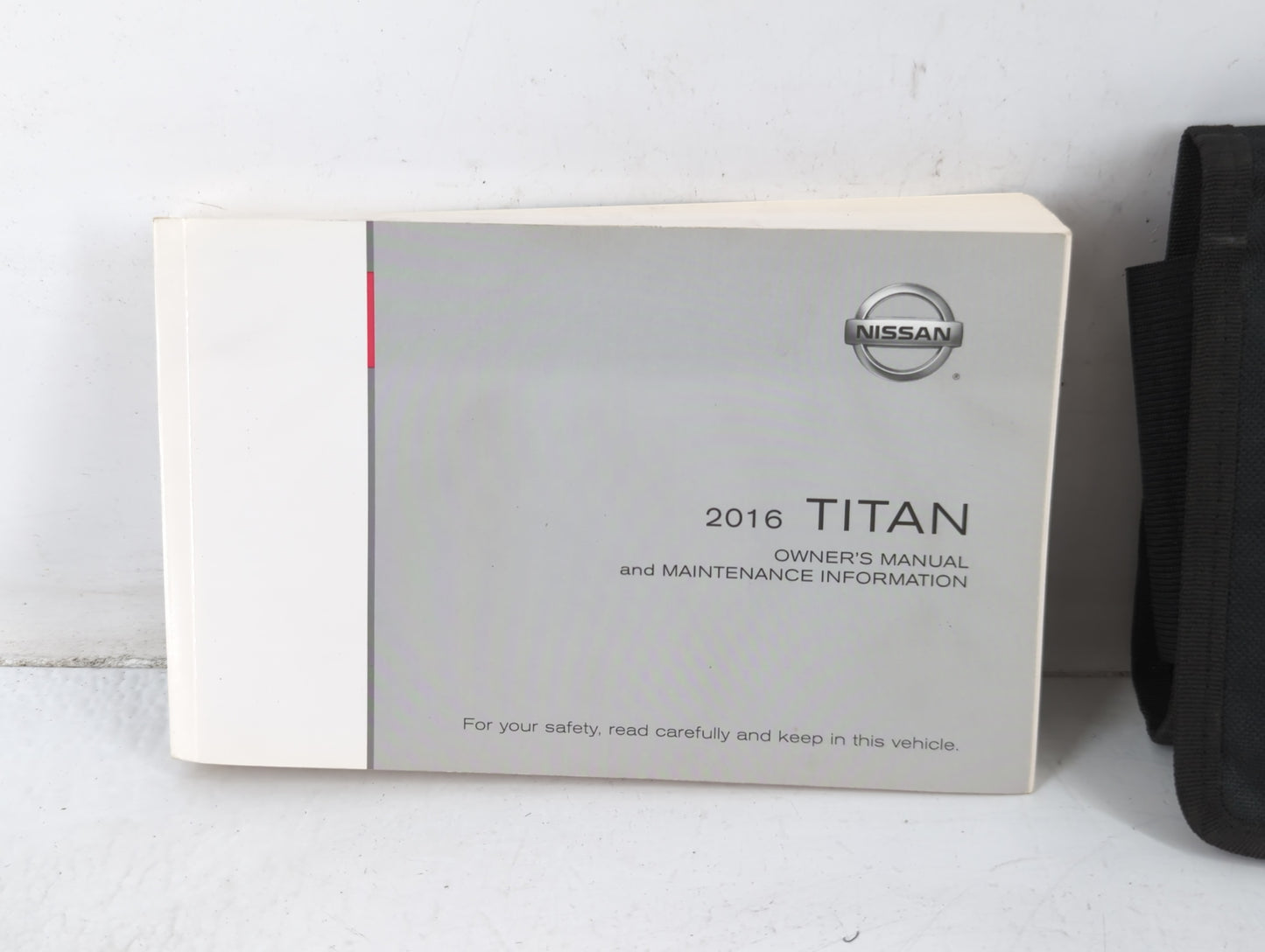 2016 Nissan Titan Owners Manual Book Guide OEM Used Auto Parts - Oemusedautoparts1.com