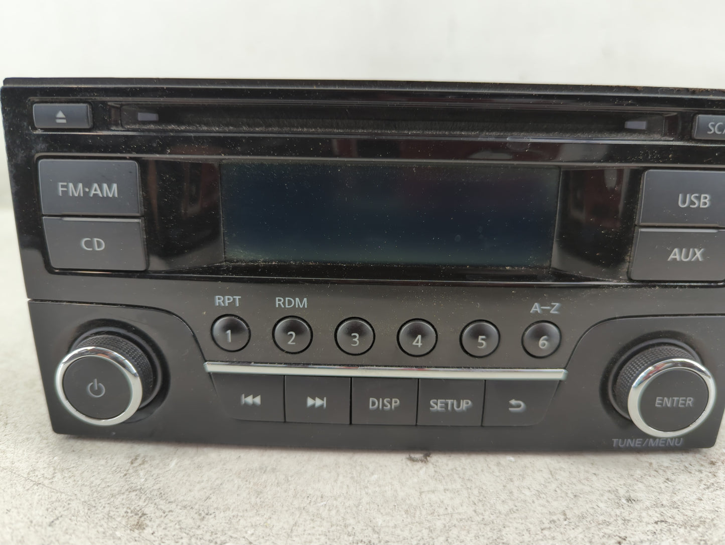 2015-2018 Nissan Versa Radio AM FM Cd Player Receiver Replacement P/N:28185 9MC1A Fits Fits 2015 2016 2017 2018 OEM Used Aut