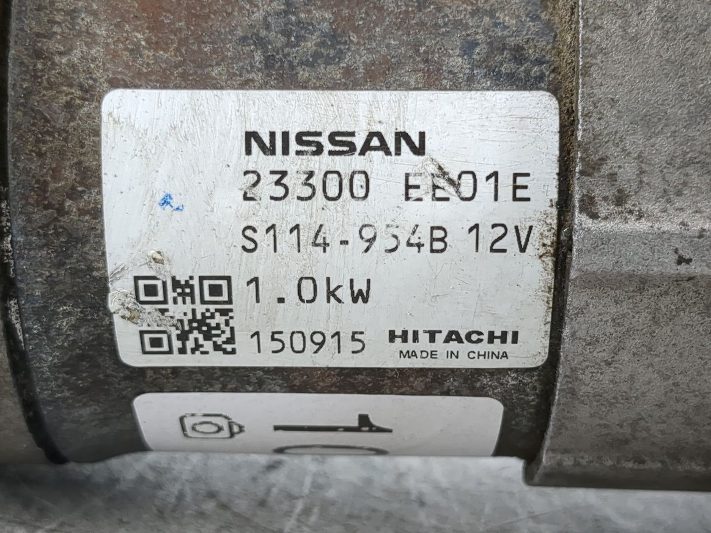 2012-2019 Nissan Versa Car Starter Motor Solenoid OEM P/N:23300 EE01E Fits Fits 2012 2013 2014 2015 2016 2017 2018 2019 OEM 