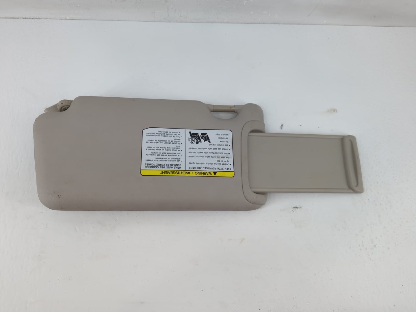 2016-2019 Nissan Versa Sun Visor Shade Replacement Passenger Right Mirror Fits Fits 2015 2016 2017 2018 2019 OEM Used Auto P