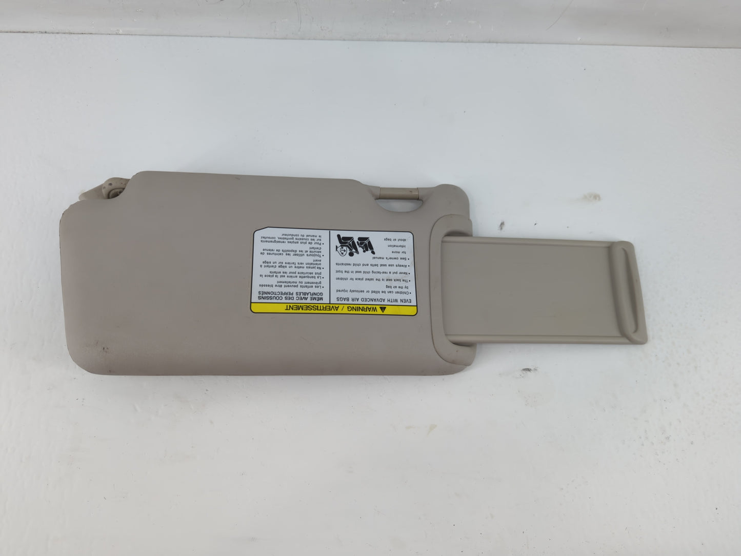 2016-2019 Nissan Versa Sun Visor Shade Replacement Passenger Right Mirror Fits Fits 2015 2016 2017 2018 2019 OEM Used Auto P