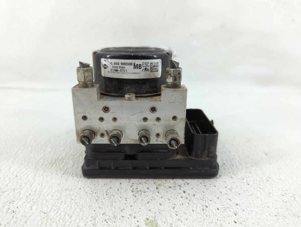 2014-2019 Nissan Versa Anti-Lock Brake ABS Pump Module Actuator OEM P/N:47660 9MD0B Fits Fits 2014 2015 2016 2017 2018 2019 
