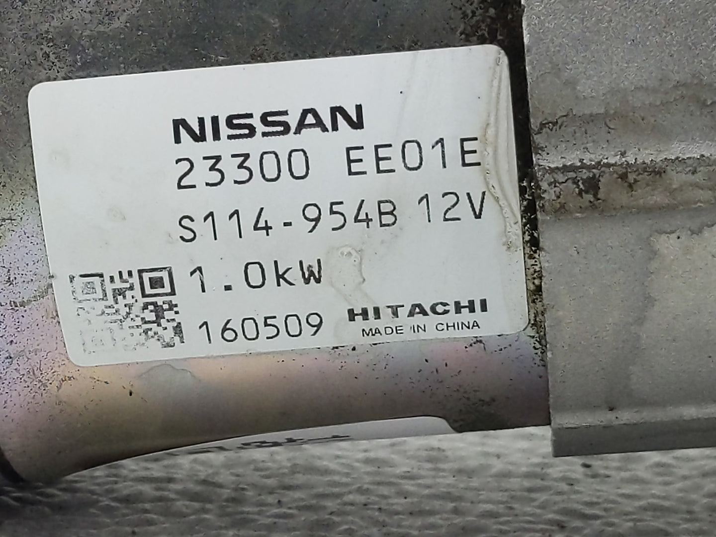 2012-2019 Nissan Versa Car Starter Motor Solenoid OEM P/N:S114-954B 23300 EE01E Fits Fits 2012 2013 2014 2015 2016 2017 2018