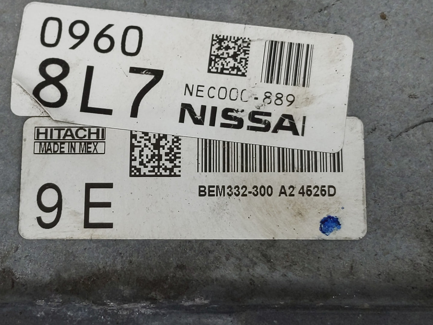 2014-2018 Nissan Versa PCM Engine Control Computer ECU ECM PCU OEM P/N:NEC000-889 Fits Fits 2014 2015 2016 2017 2018 OEM Use