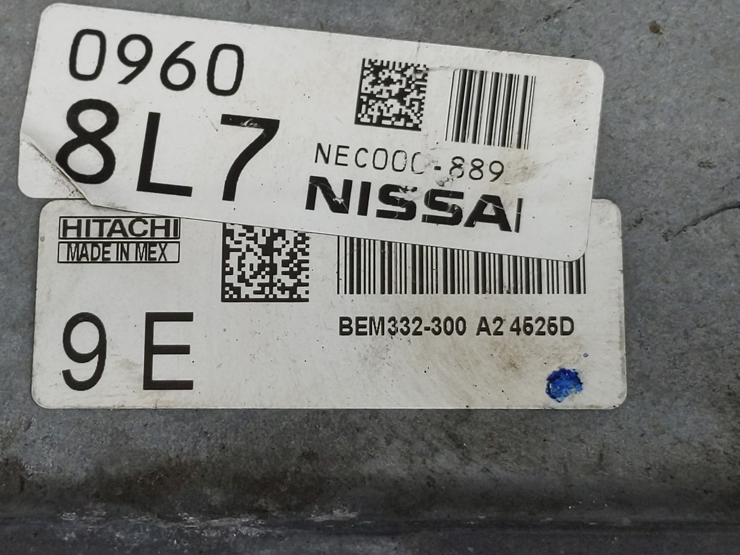 2014-2018 Nissan Versa PCM Engine Control Computer ECU ECM PCU OEM P/N:NEC000-889 Fits Fits 2014 2015 2016 2017 2018 OEM Use