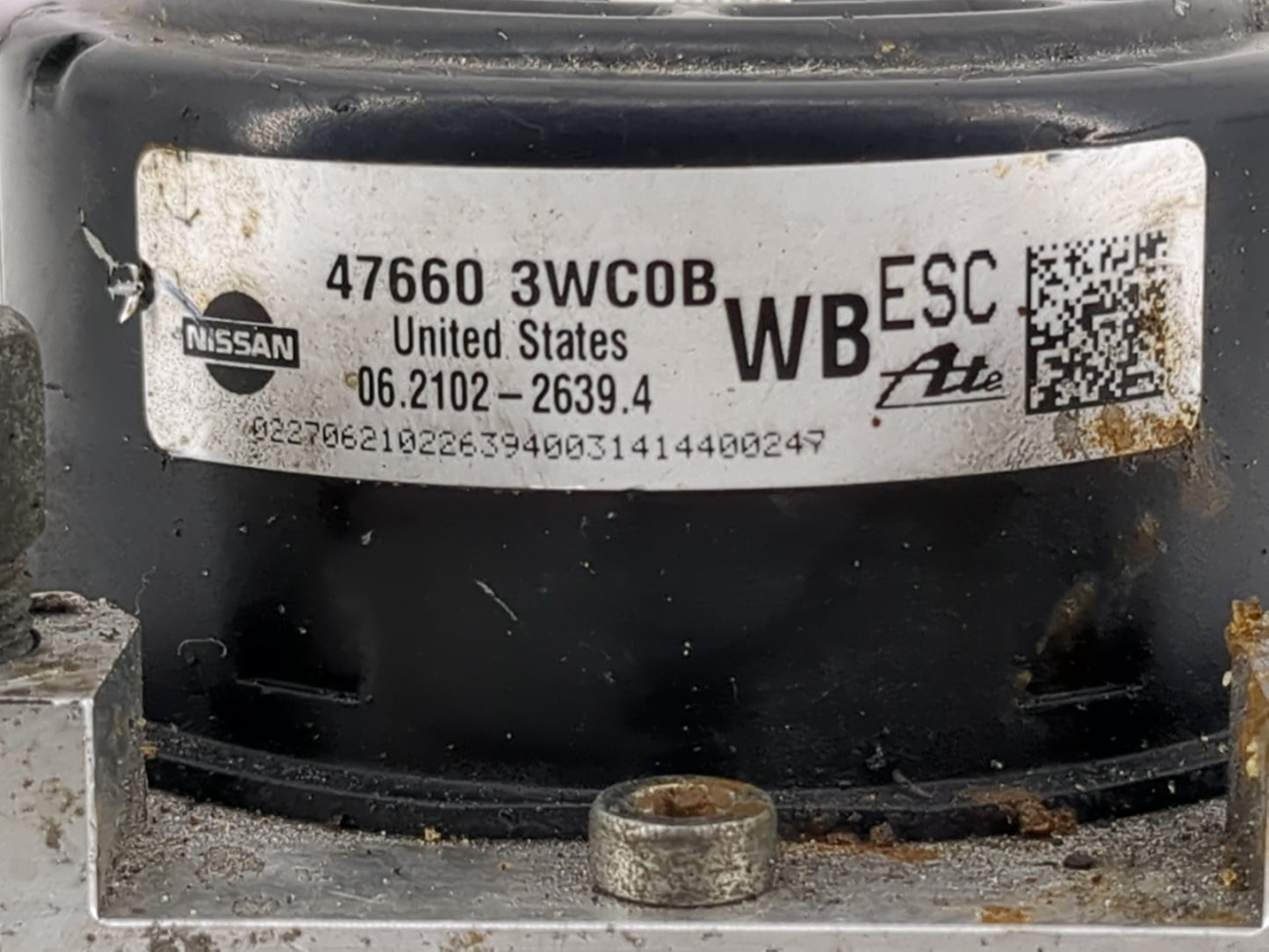 2015-2018 Nissan Versa ABS Pump Control Module Replacement P/N:47660 3WC0B 47660 9KK0A Fits Fits 2015 2016 2017 2018 OEM Use