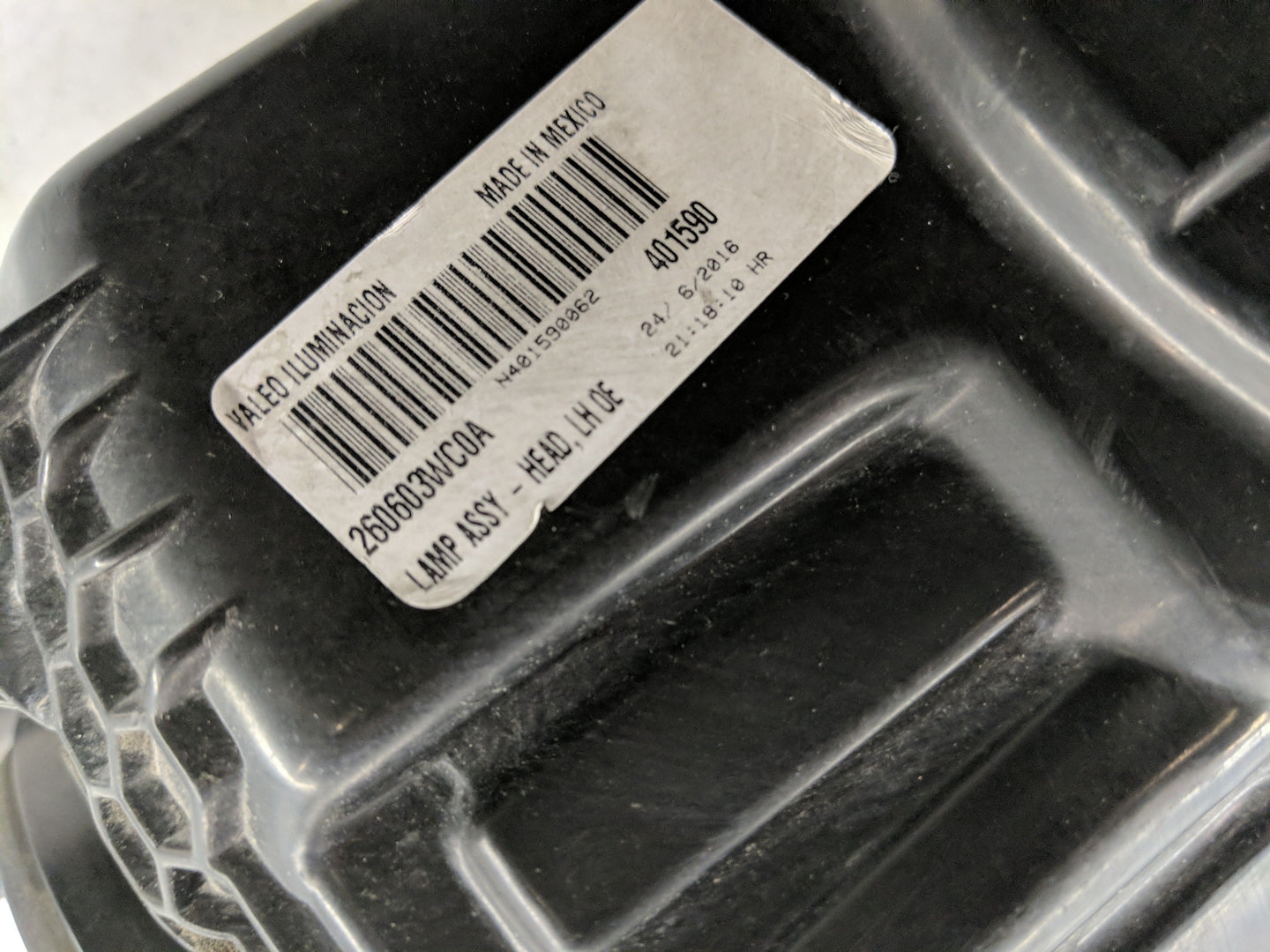 Nissan Versa Passenger Right Oem Head Light Headlight Lamp 1314039 - Oemusedautoparts1.com
