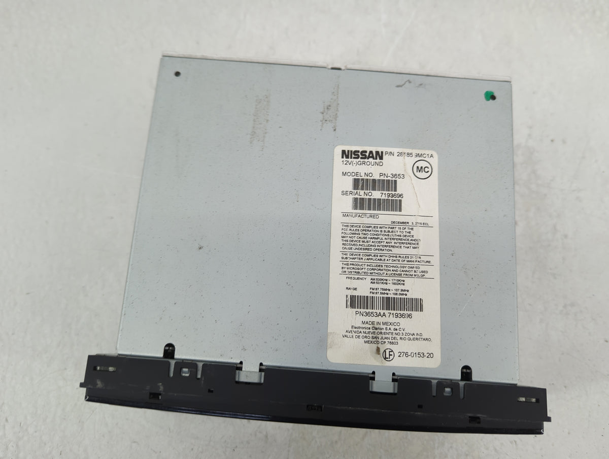 2014-2019 Nissan Versa Radio AM FM Cd Player Receiver Replacement P/N:28185 9MC1A Fits 2014 2015 2016 2017 2018 2019 OEM Use