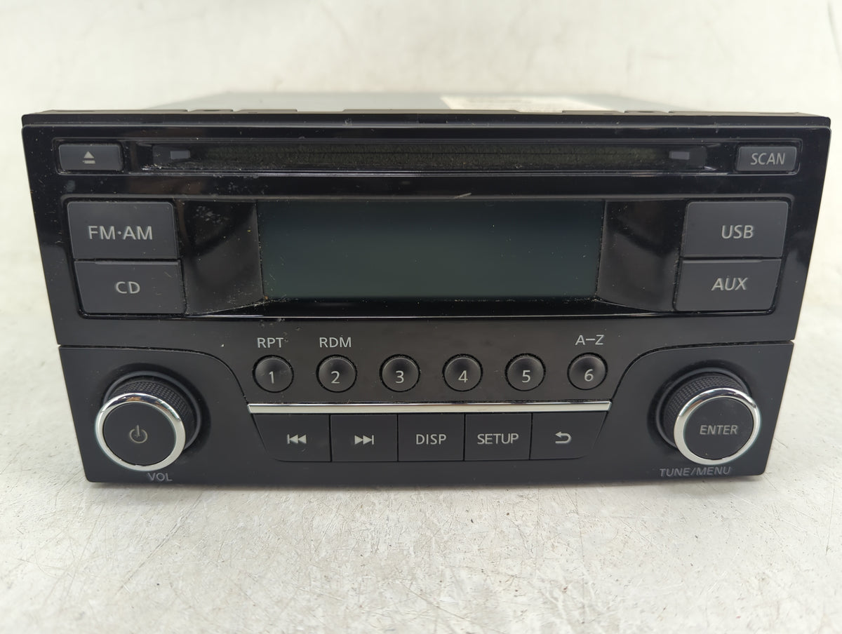 2015-2016 Nissan Versa Radio AM FM Cd Player Receiver Replacement P/N:28185-9MC1A Fits Fits 2015 2016 OEM Used Auto Parts - 