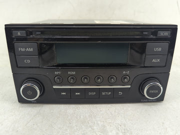 2015-2016 Nissan Versa Radio AM FM Cd Player Receiver Replacement P/N:28185-9MC1A Fits Fits 2015 2016 OEM Used Auto Parts - 