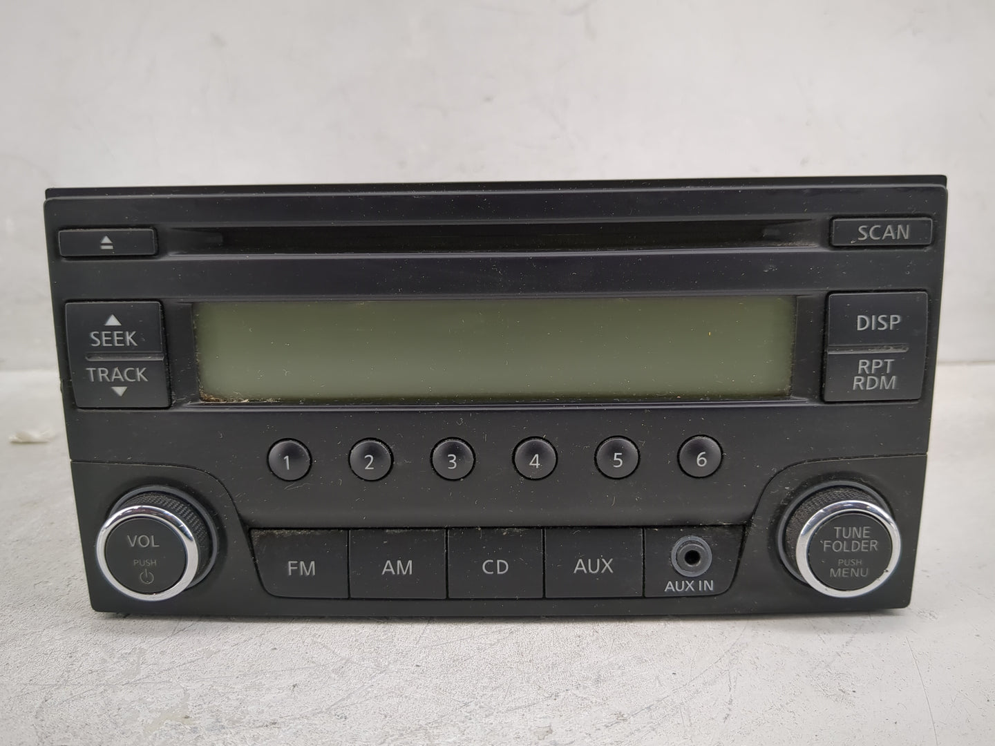 2014-2019 Nissan Versa Radio AM FM Cd Player Receiver Replacement P/N:28185-3VY0A Fits Fits 2014 2015 2016 2017 2018 2019 OE