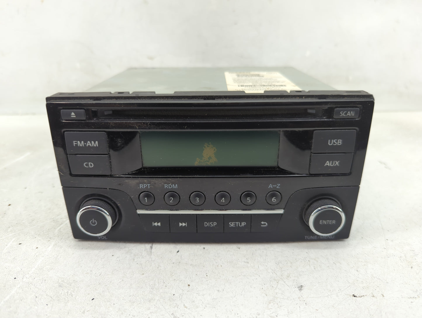 2015-2018 Nissan Versa Radio AM FM Cd Player Receiver Replacement P/N:28185 9MC1A Fits Fits 2015 2016 2017 2018 OEM Used Aut