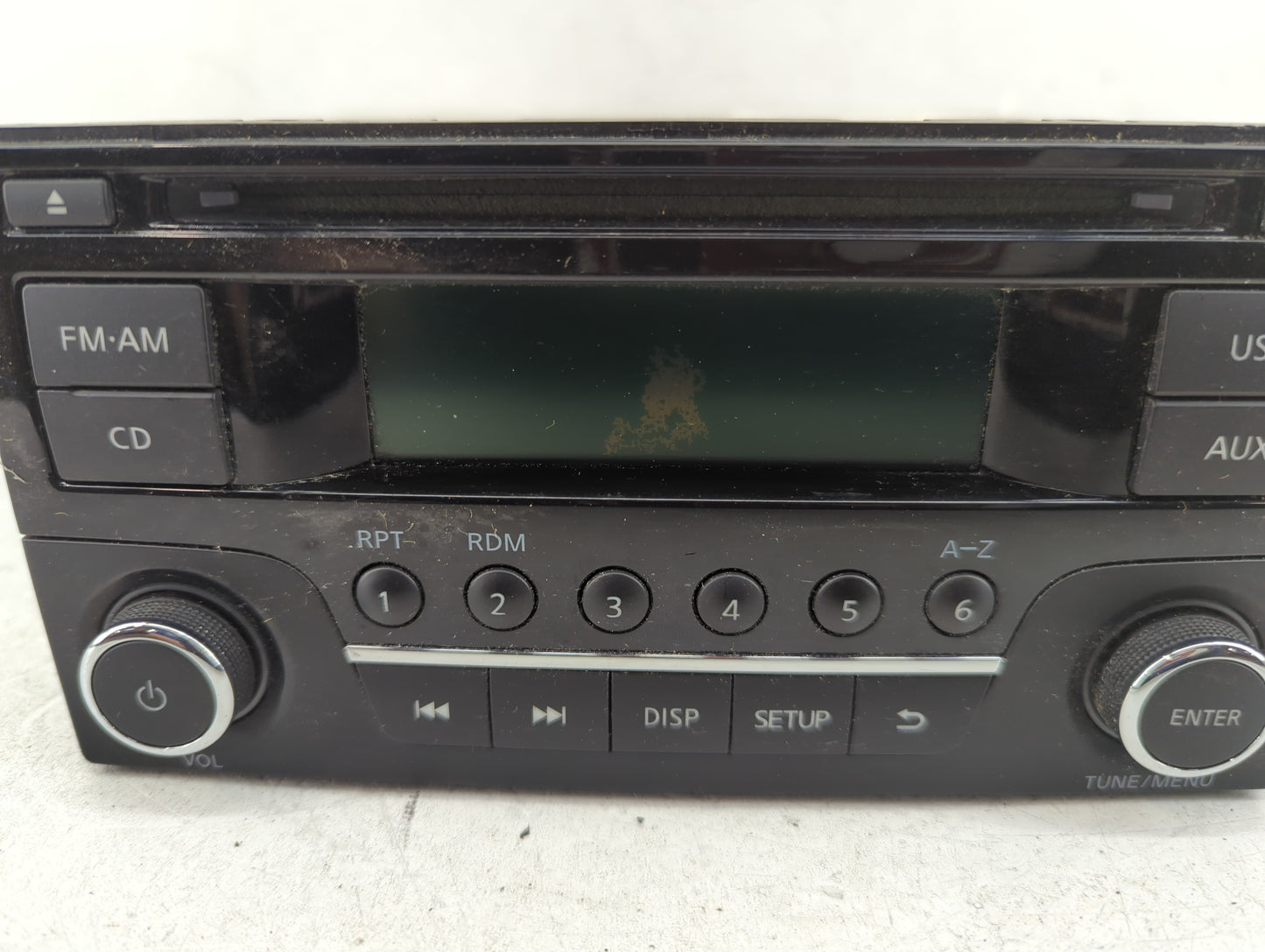 2015-2018 Nissan Versa Radio AM FM Cd Player Receiver Replacement P/N:28185 9MC1A Fits Fits 2015 2016 2017 2018 OEM Used Aut