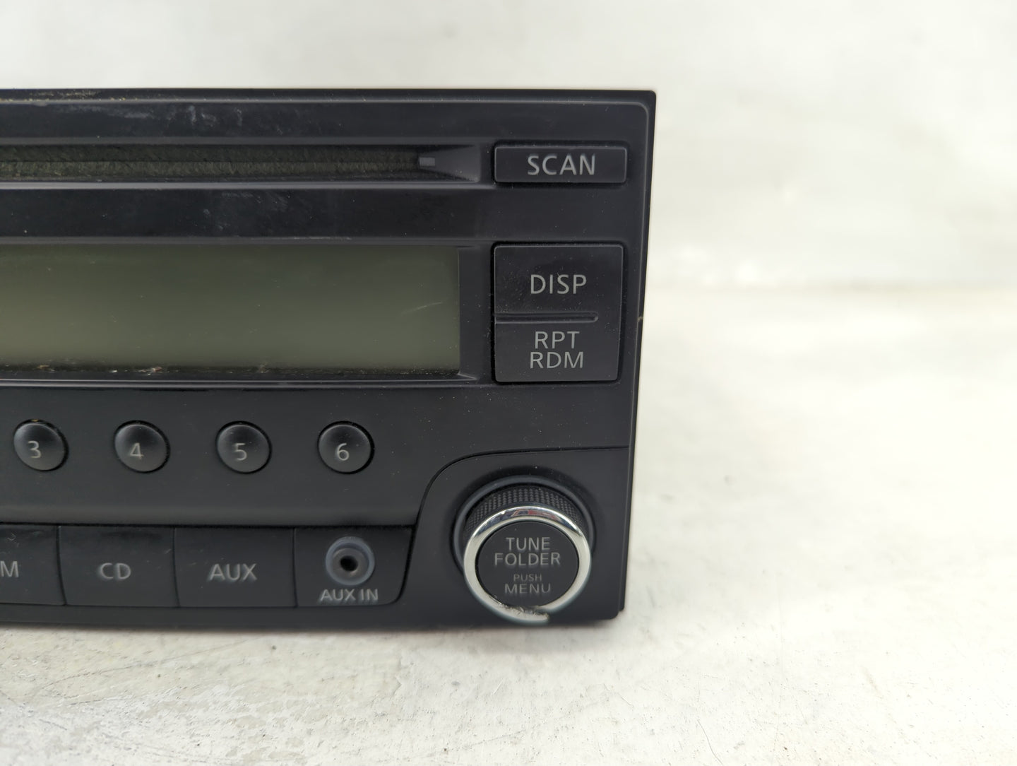 2015-2016 Nissan Versa Radio AM FM Cd Player Receiver Replacement P/N:28185 3VY0A Fits Fits 2015 2016 OEM Used Auto Parts - 