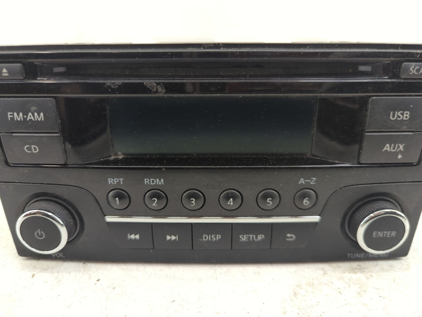 2015-2016 Nissan Versa Radio AM FM Cd Player Receiver Replacement Fits Fits 2015 2016 OEM Used Auto Parts - Oemusedautoparts
