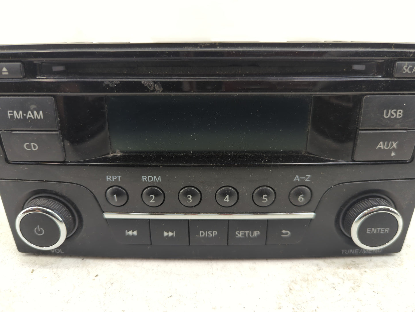2015-2016 Nissan Versa Radio AM FM Cd Player Receiver Replacement Fits Fits 2015 2016 OEM Used Auto Parts - Oemusedautoparts