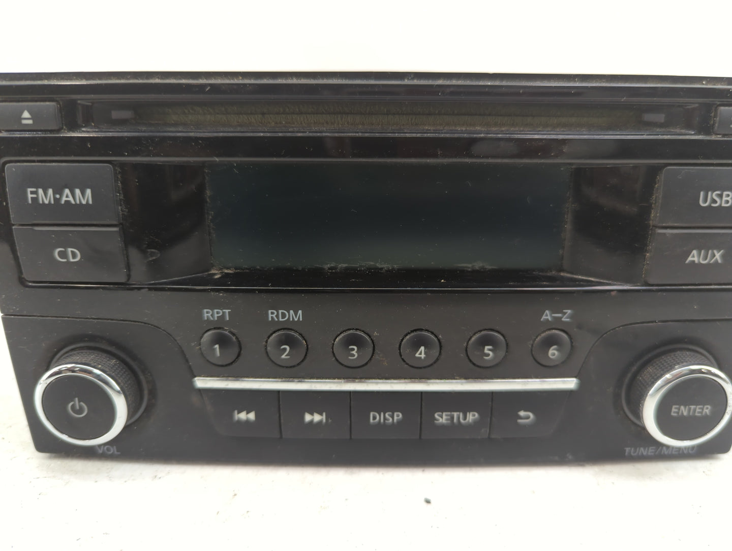2015-2016 Nissan Versa Radio AM FM Cd Player Receiver Replacement P/N:281859MC1A PN-3653 Fits Fits 2015 2016 OEM Used Auto P