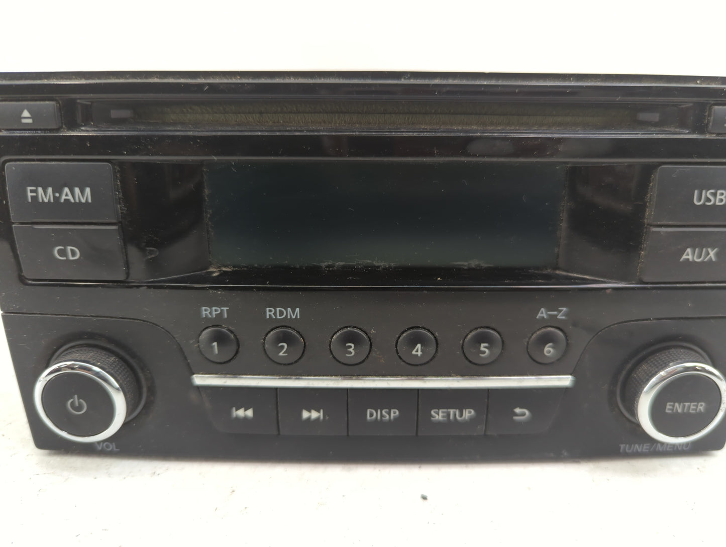 2015-2016 Nissan Versa Radio AM FM Cd Player Receiver Replacement P/N:281859MC1A PN-3653 Fits Fits 2015 2016 OEM Used Auto P