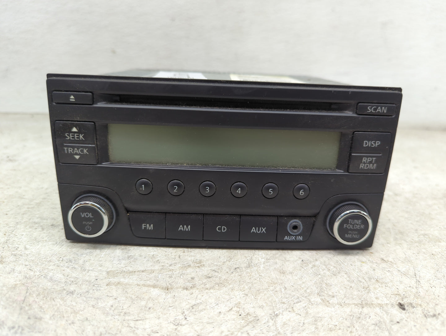 2014-2019 Nissan Versa Radio AM FM Cd Player Receiver Replacement P/N:281853VY0A PP-3442C Fits Fits 2014 2015 2016 2017 2018