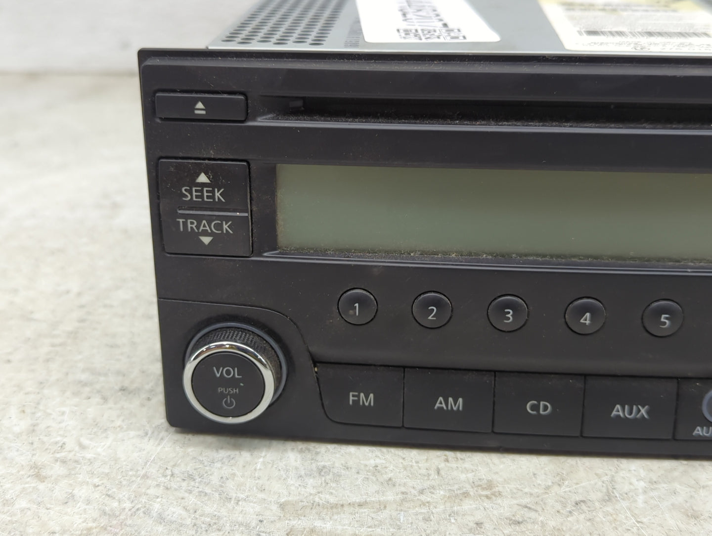2014-2019 Nissan Versa Radio AM FM Cd Player Receiver Replacement P/N:281853VY0A PP-3442C Fits Fits 2014 2015 2016 2017 2018