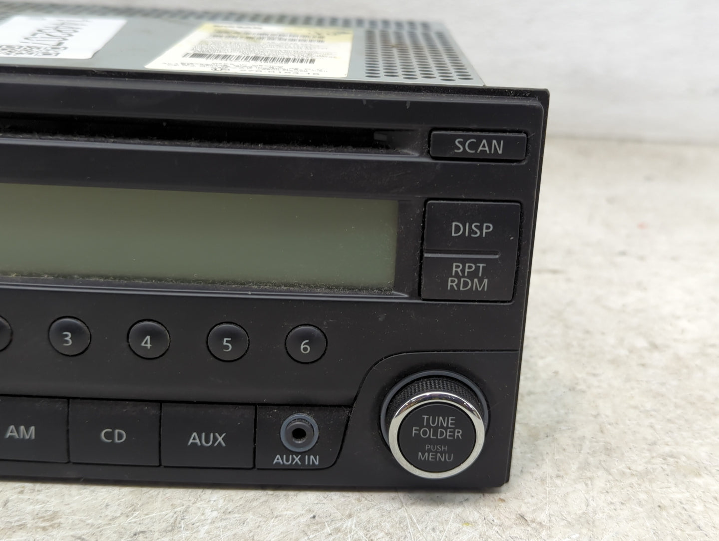 2014-2019 Nissan Versa Radio AM FM Cd Player Receiver Replacement P/N:281853VY0A PP-3442C Fits Fits 2014 2015 2016 2017 2018