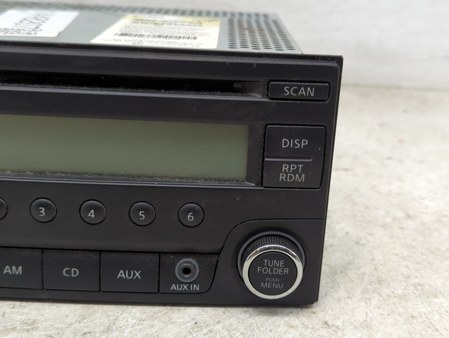 2014-2019 Nissan Versa Radio AM FM Cd Player Receiver Replacement P/N:281853VY0A PP-3442C Fits Fits 2014 2015 2016 2017 2018