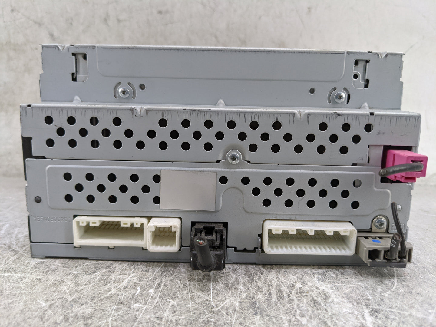 2015-2016 Nissan Versa Radio AM FM Cd Player Receiver Replacement P/N:281859MB0A CQ-FN84E2GX, 28185 9MB0A Fits Fits 2015 201