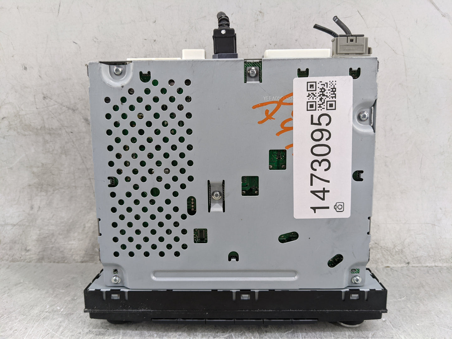 2015-2016 Nissan Versa Radio AM FM Cd Player Receiver Replacement P/N:281859MB0A CQ-FN84E2GX, 28185 9MB0A Fits Fits 2015 201
