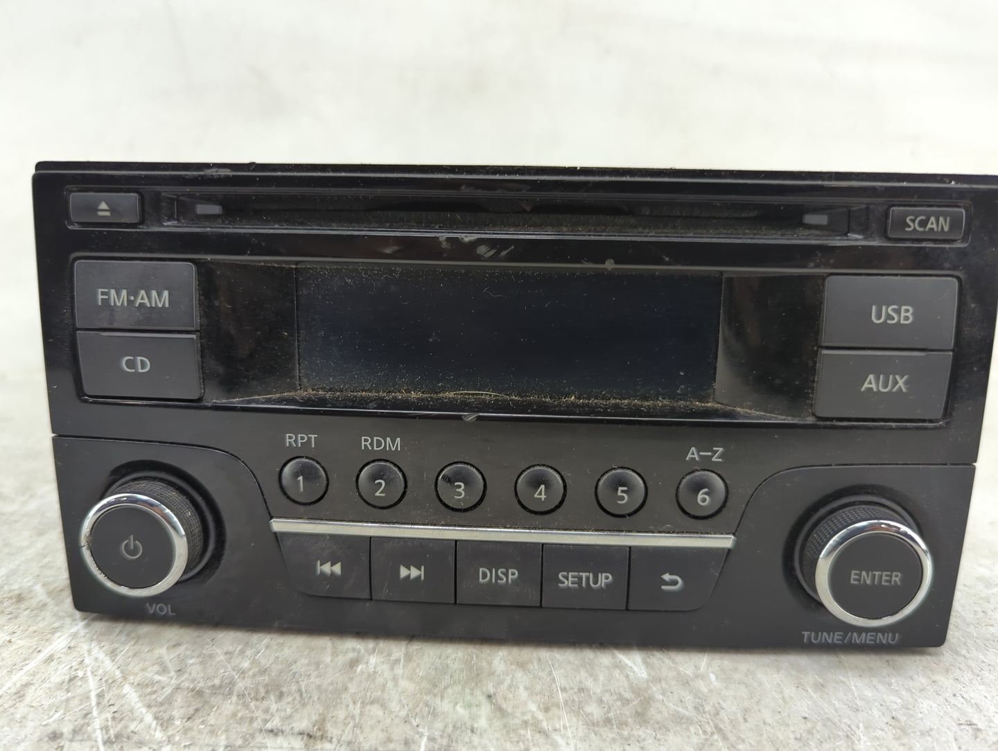 2015-2016 Nissan Versa Radio AM FM Cd Player Receiver Replacement P/N:28185 9MC1A PN-3653, PN3653AA Fits Fits 2015 2016 OEM 