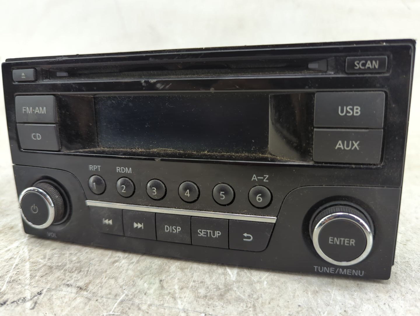 2015-2016 Nissan Versa Radio AM FM Cd Player Receiver Replacement P/N:28185 9MC1A PN-3653, PN3653AA Fits Fits 2015 2016 OEM 